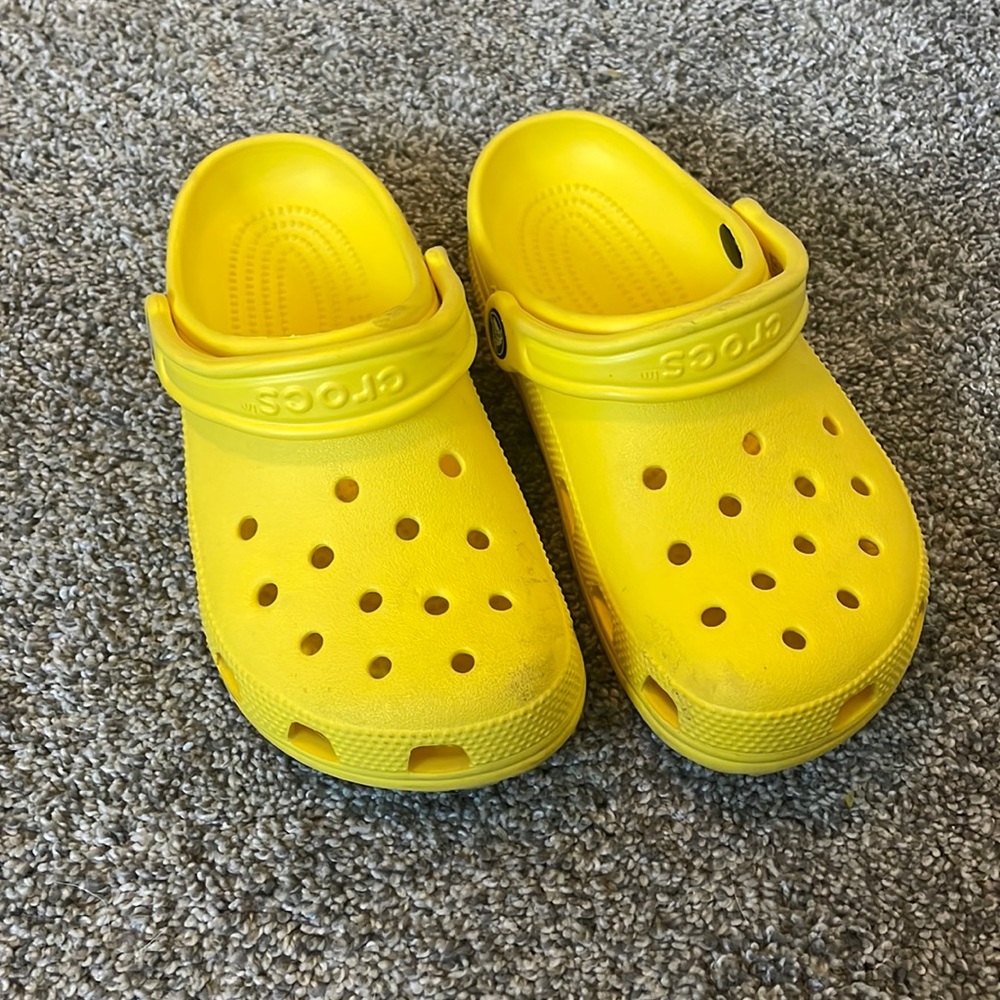 Yellow Crocs